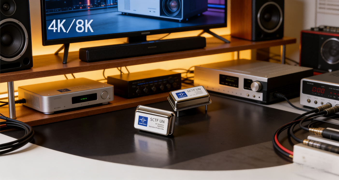 飛秒晶振-4K 8K應用場景圖-SCTF星通時頻 飛秒晶振-4K 8K應用場景圖-SCTF星通時頻