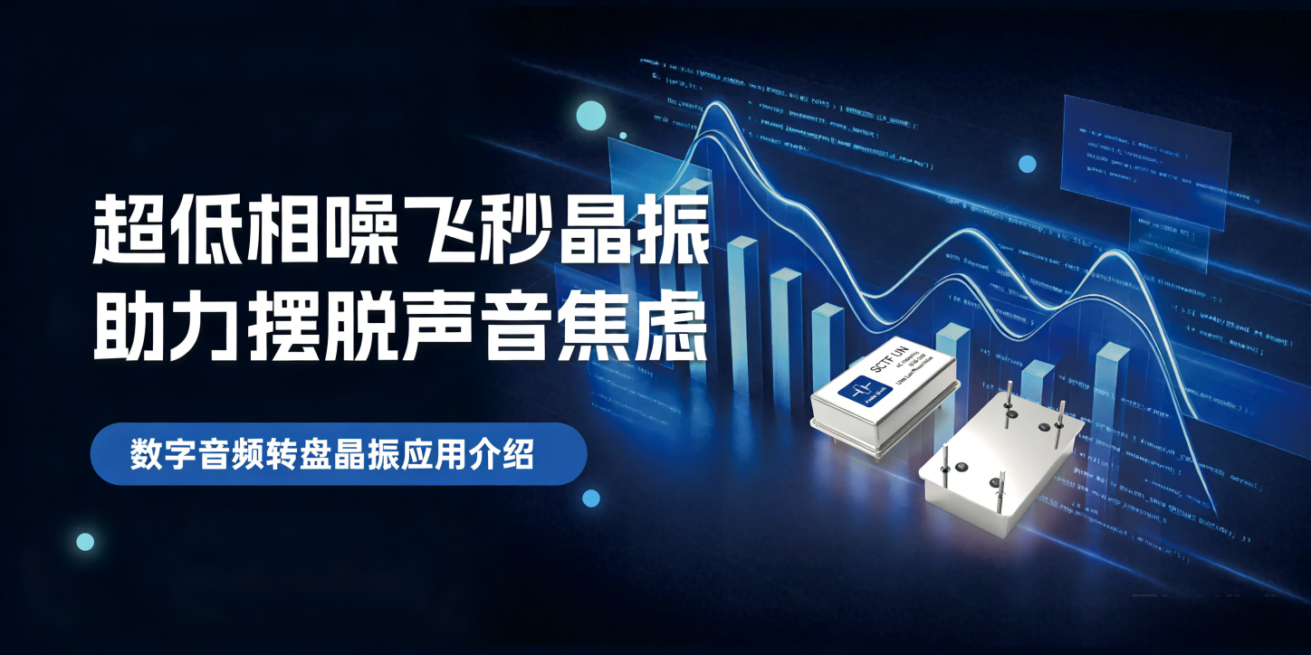 擺脫聲音焦慮!SCTF 星通時頻飛秒晶振升級數字音頻轉盤音質 擺脫聲音焦慮!SCTF 星通時頻飛秒晶振升級數字音頻轉盤音質